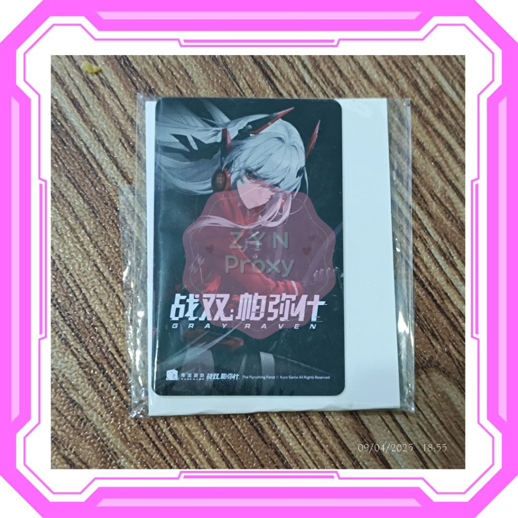 READY STOCK PUNISHING GRAY RAVEN PGR Limited Card Alpha