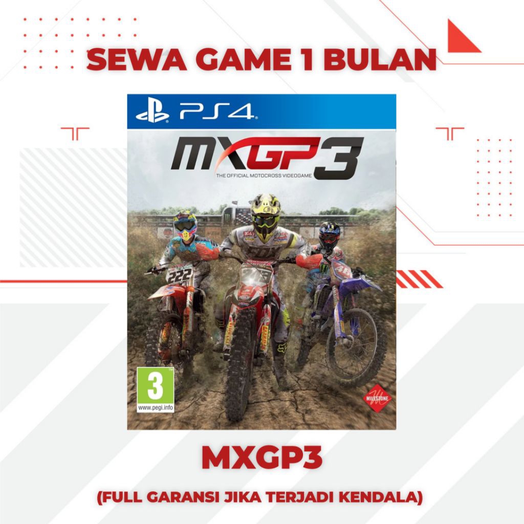 MXGP3 PS4 | Game PS4 MXGP3 (1 Bulan)