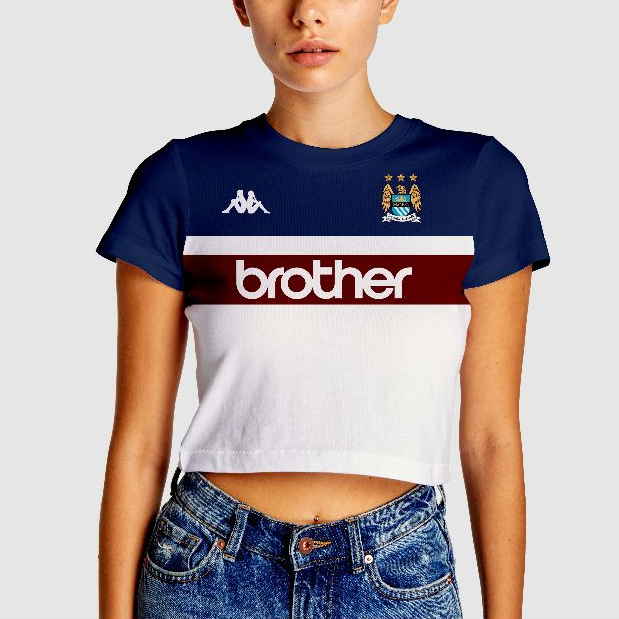 Jersey croptop Man City
