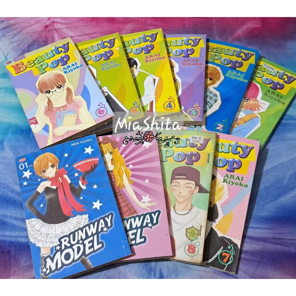 Komik Set Beauty Pop dan Runaway Model by Arai Kiyoko
