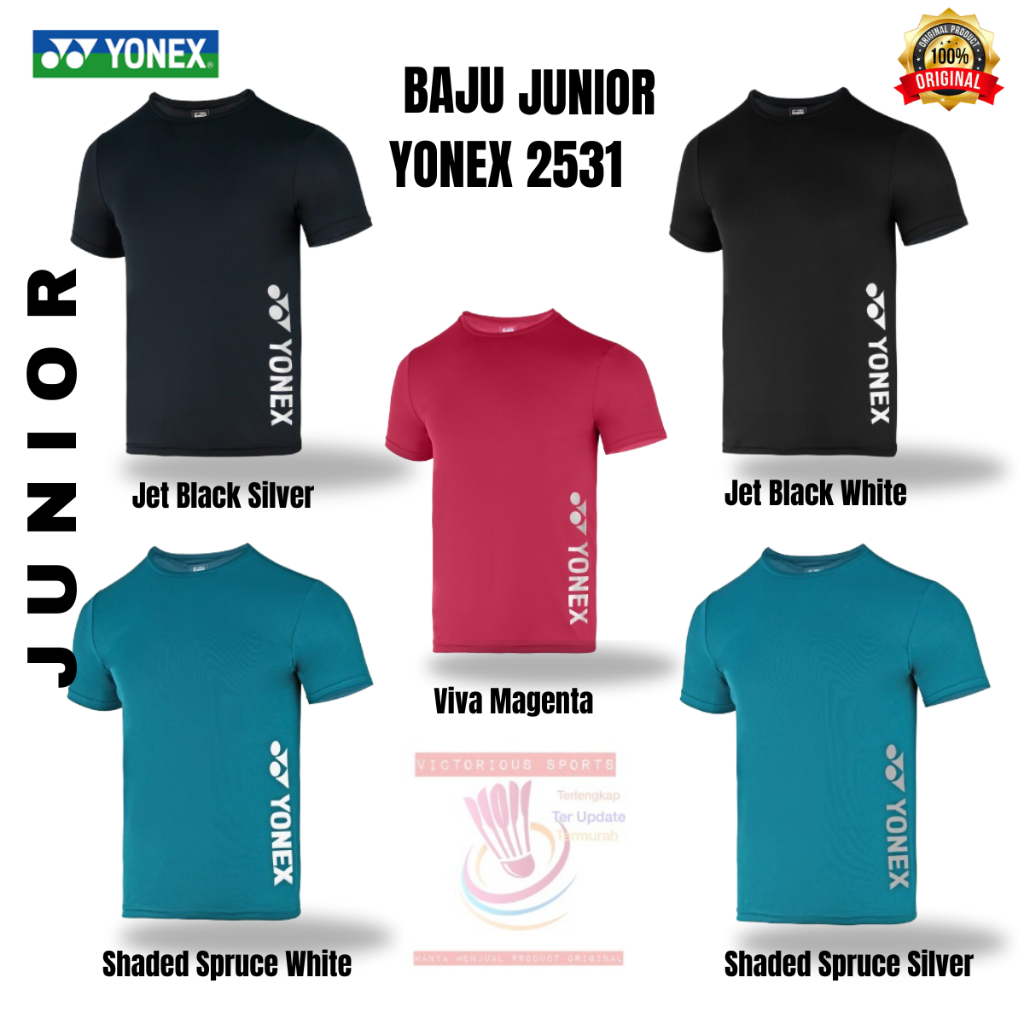 BAJU JUNIOR/ANAK BULUTANGKIS BADMINTON BAJU YONEX 2531 ORIGINAL