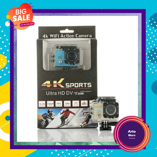Kamera Kogan 4k Wifi Sportcam Action Camera Wifi FullHd Waterproof MicroSD