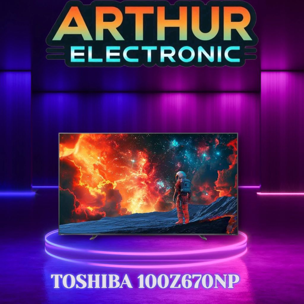TOSHIBA 100Z670NP / 100Z670 4K
SMART TV 100 inch Gaming TV