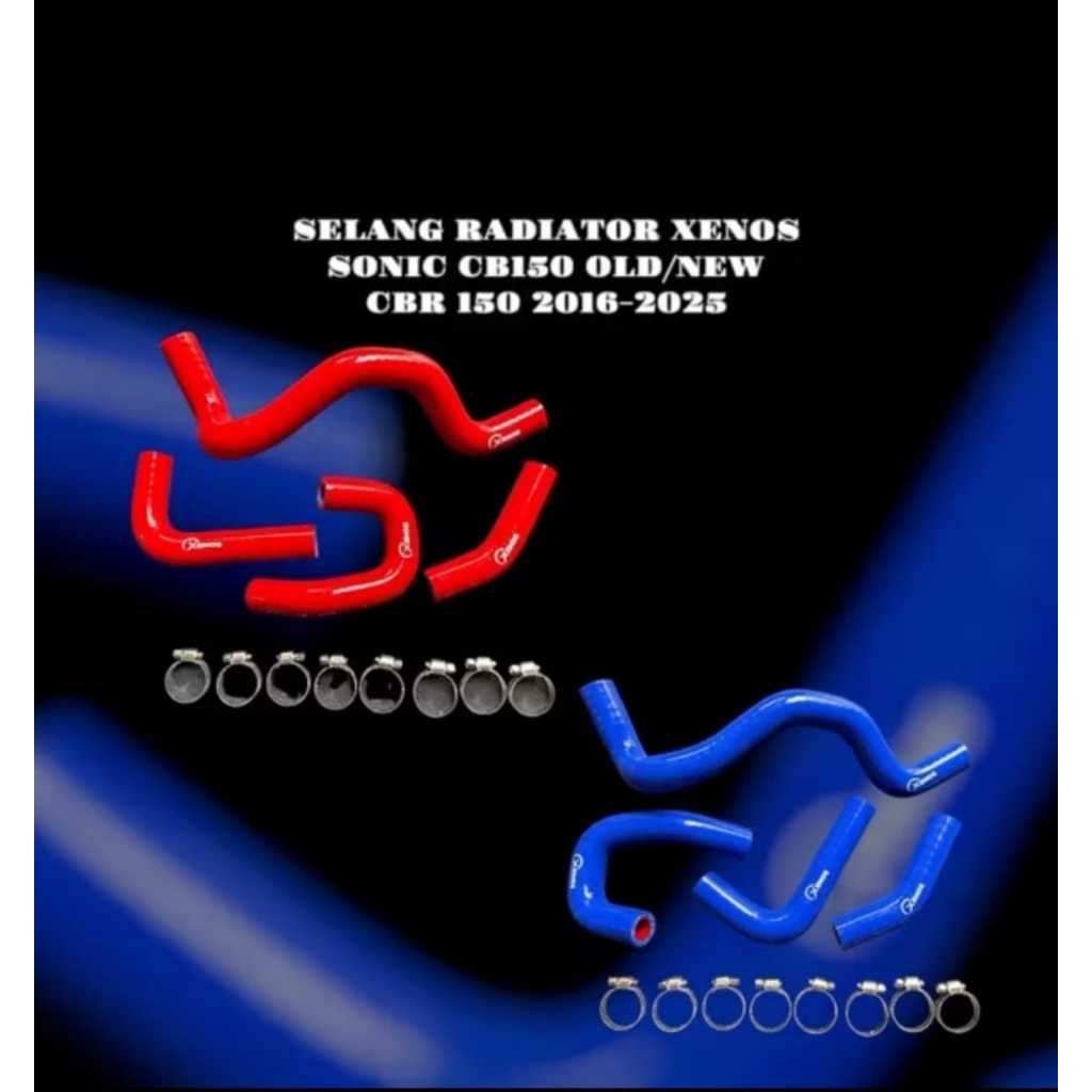 Selang radiator Sonic cb 150 old new CBR 150 2016-2025 free keleman selang radiator XENOS AM88