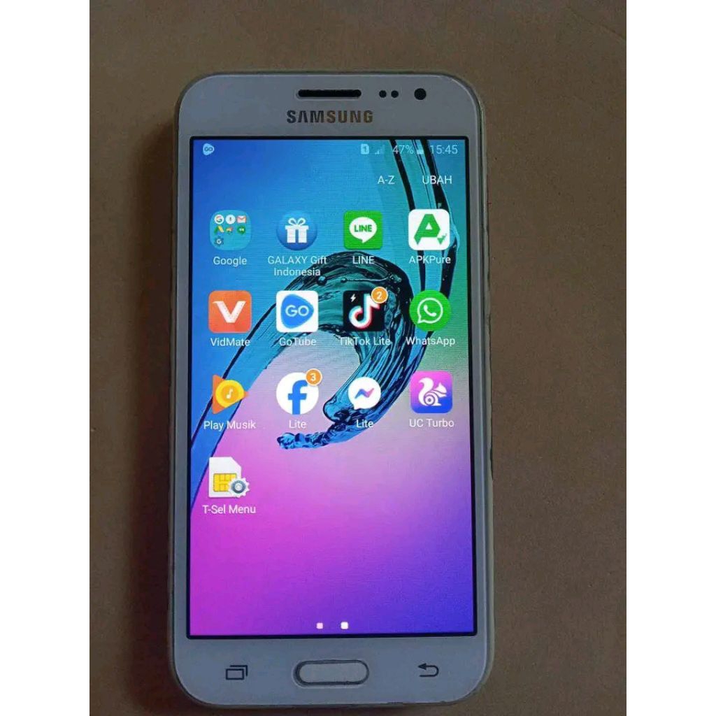 lcd touchscreen j2 biasa j200g