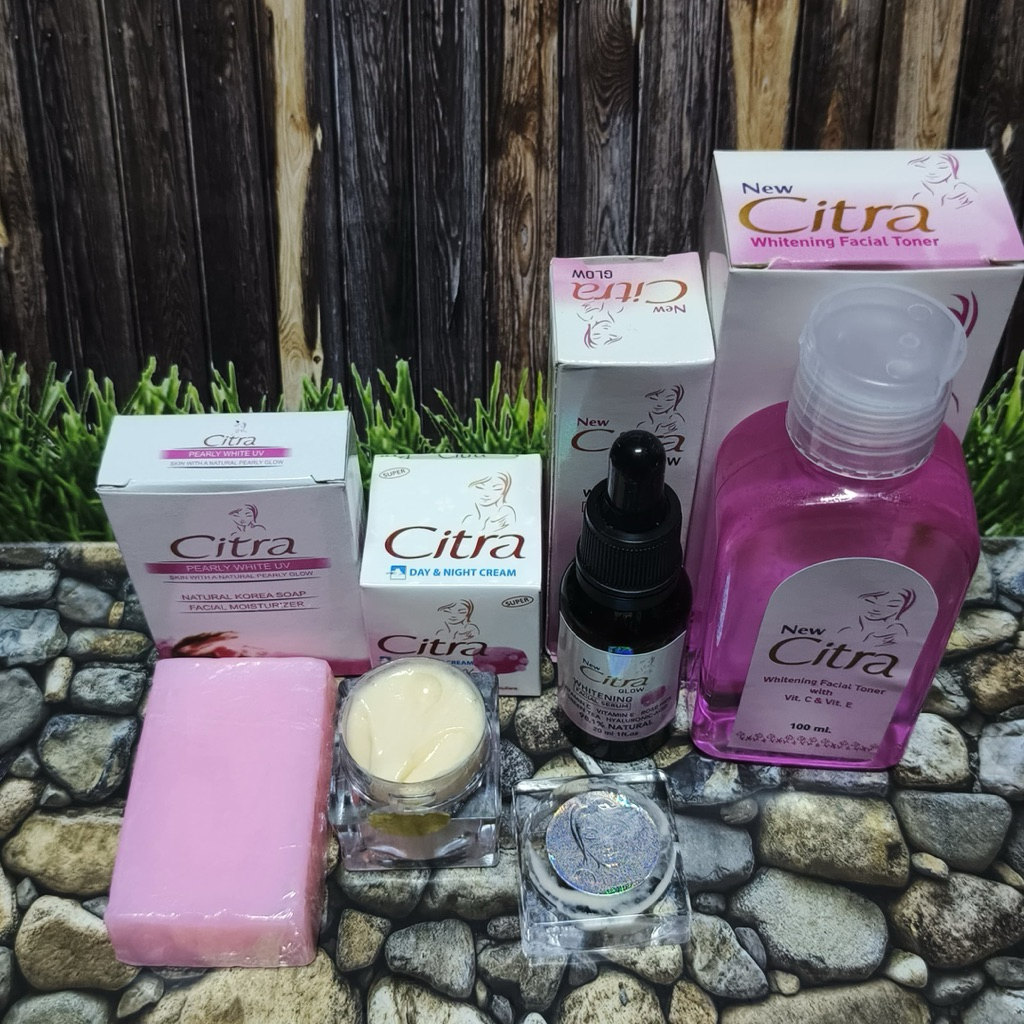 Paket citra Super 4in1( siang malam sabun serum toner )