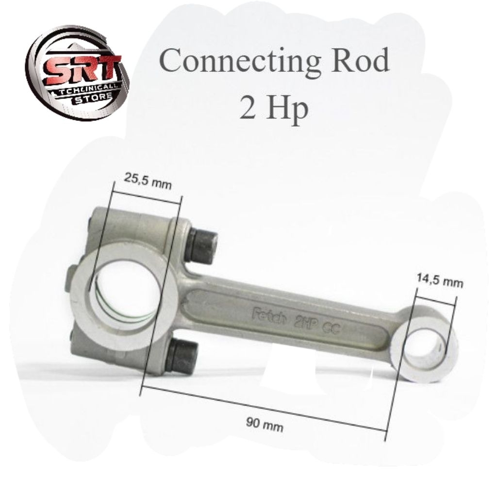 Conrod Stang Piston Stang Seher Kompresor Type 2 Hp
