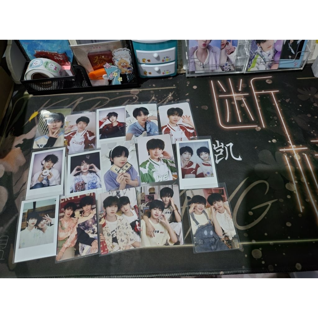 (TOLONG BACA DESKRIPSI YA) PHOTOCARD + POLAROID OFFICIAL TF FAMILY GEN 4 (Zhang Guiyuan, Zhang Hanru
