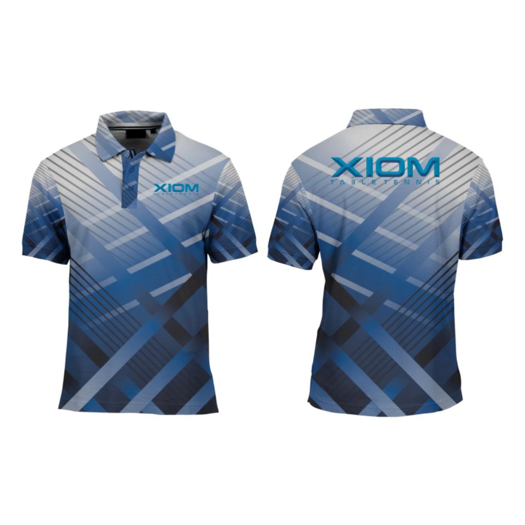 KAOS WANGKI JERSEY PINGPONG XIOM BLUE