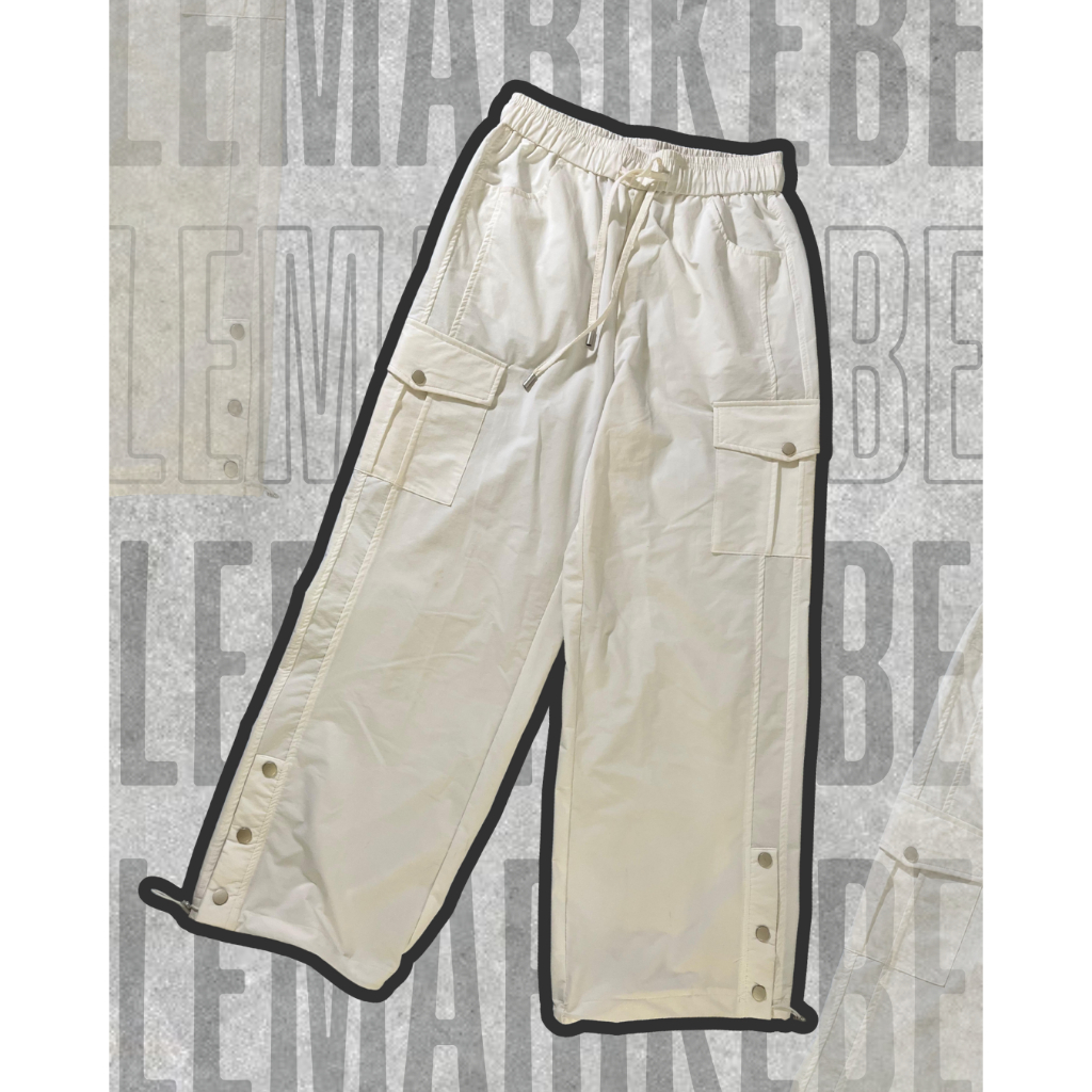 Celana Cargo Putih Wanita - Preloved