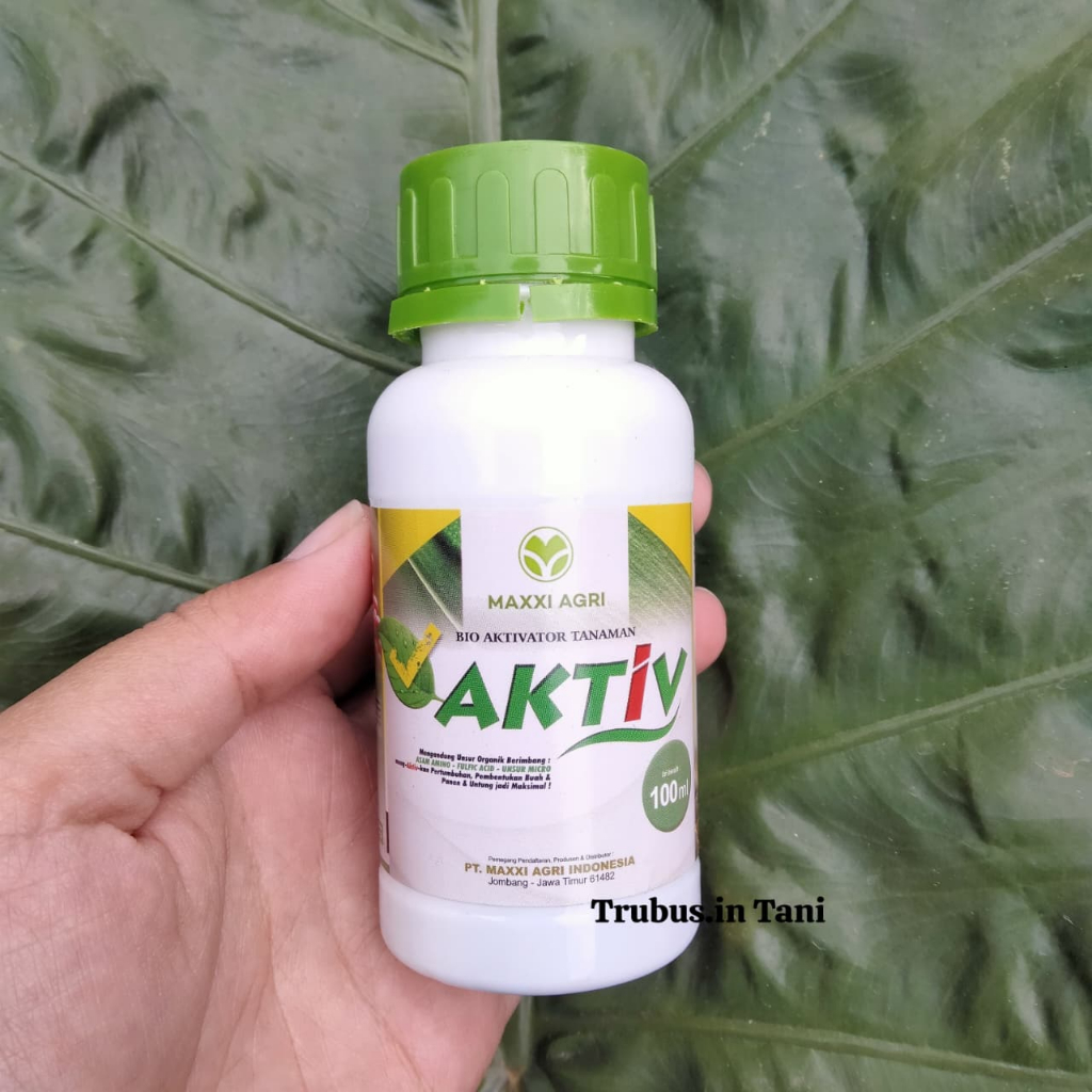 Asam Amino AKTIV Bio Aktivator Tanaman | Pupuk Bio Aktivator Penyubur Tanaman Maxxi Agri | Asam Amin