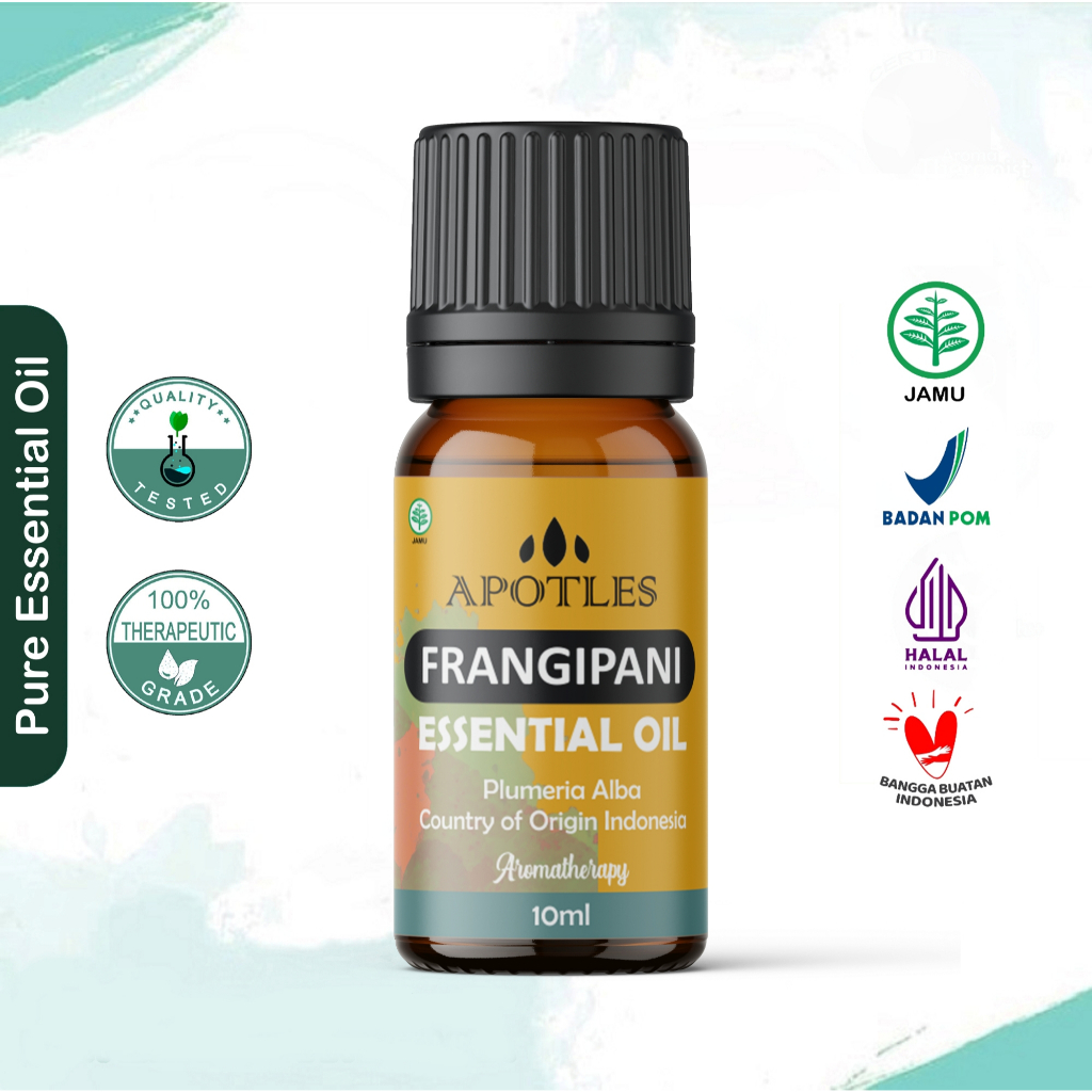 Frangipani Essential Oil - Minyak Aromaterapi Kemboja Frangipani Pure Essential Oil 10ml