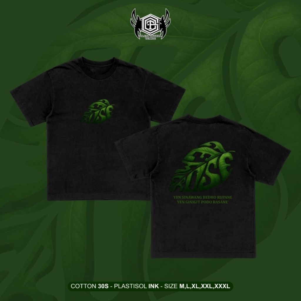 KAOS PSHT MOTIF TEMU ROSE - TSHIRT PSHT KEREN - KAOS SIMPLE