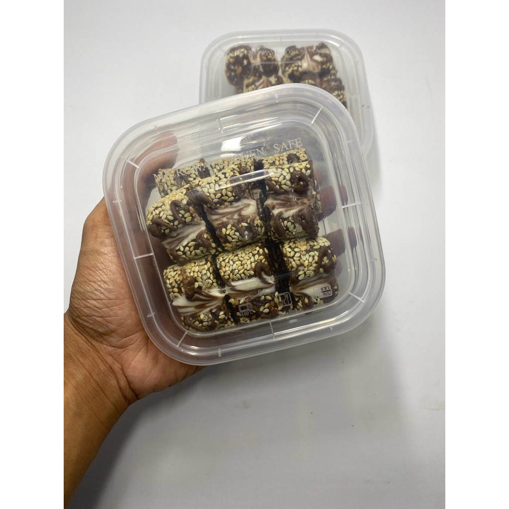 1 box dodol kurma wijen by rayya tanpa pemanis gula 100% dari kurma asli / oleh2 haji umroh kurma wi