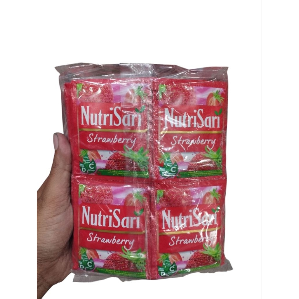 NutriSari Strawberry isi 40 sachet