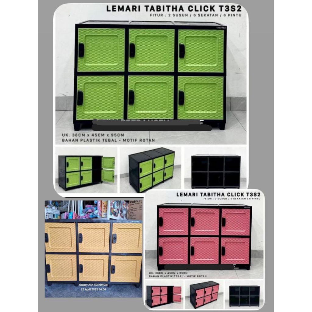 Lemari TV Plastik Modern Minimalis Rak Susun Televisi