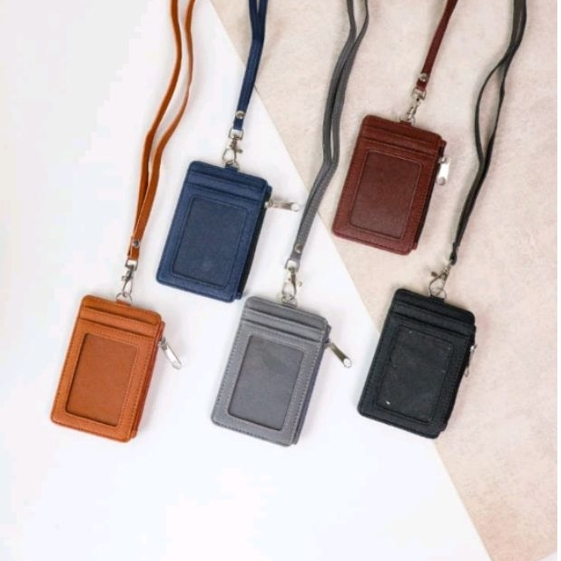 flashee ID card Holder resleting name tag seleting ID Card resleting name tag layer zipper