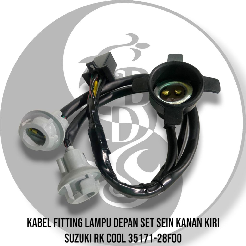Kabel Fitting Lampu Depan Suzuki Rk Cool Set Sein Kanan Kiri Piting Lampu Depan Set Sein Rk Cool 351