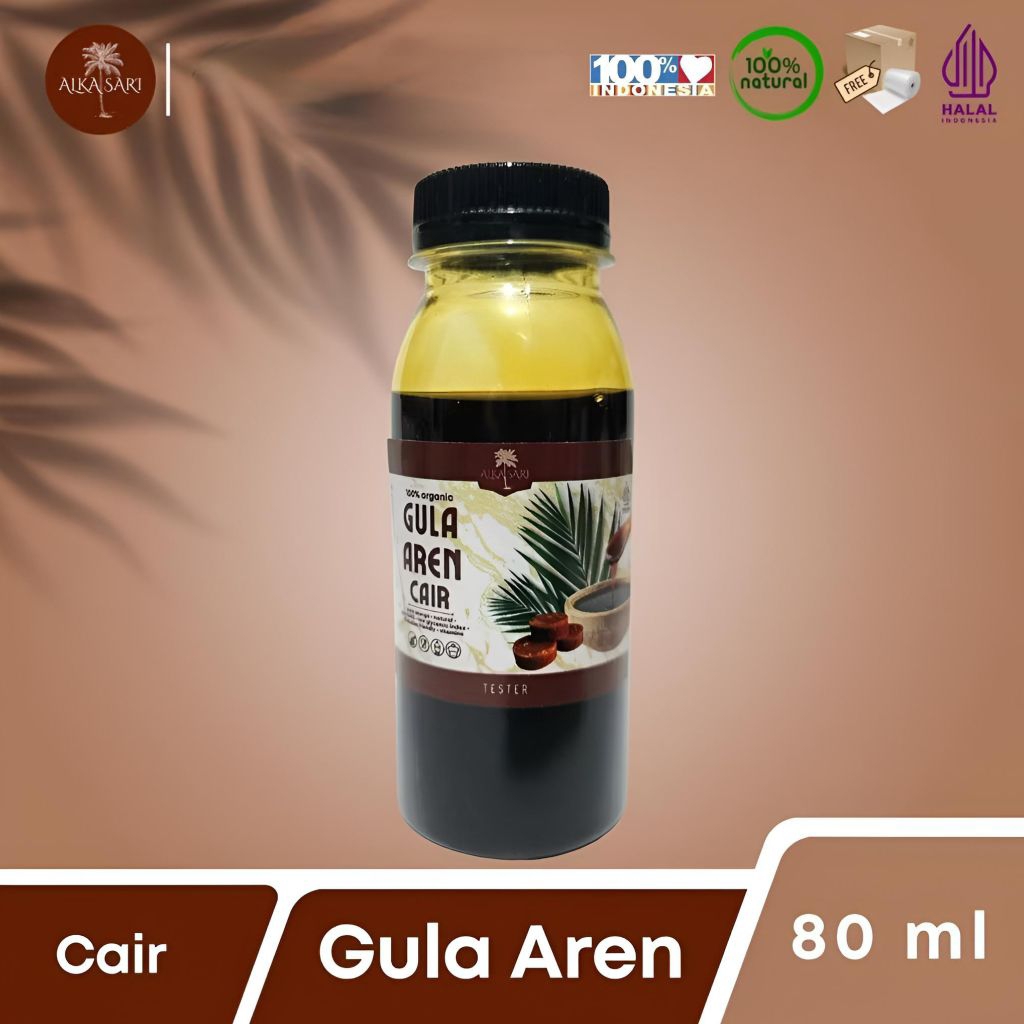 Gula Aren Cair Organik Botol 80ml