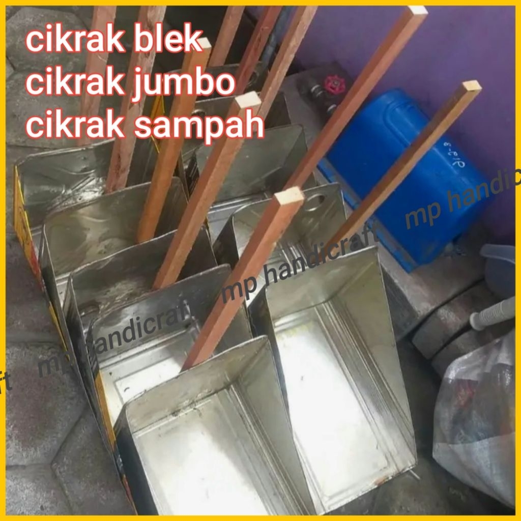 cikrak sampah besar/cikrak blek/cikrak