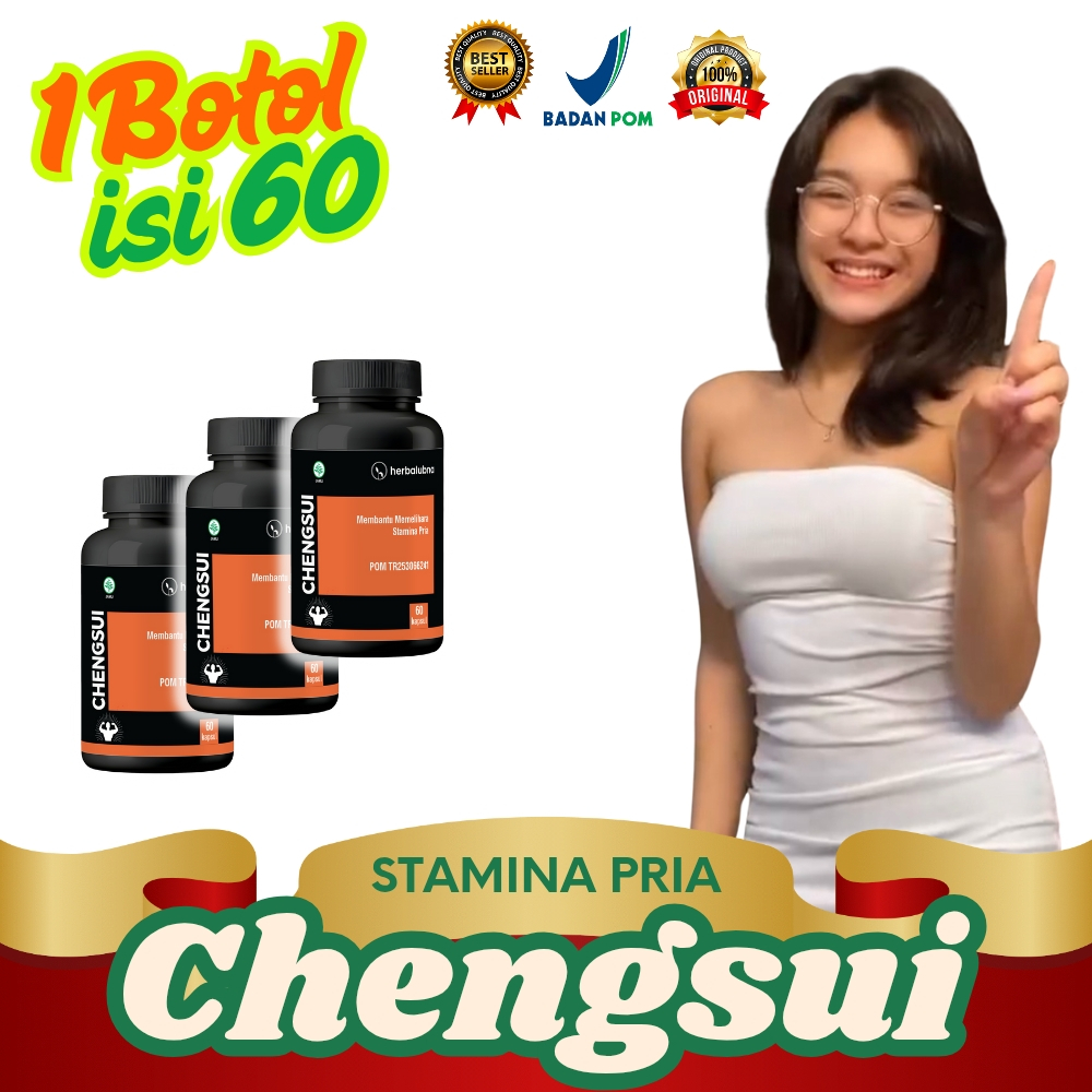 Chengsui Herbalubna Stamina Pria wanita untuk kebugaran dan menjaga daya tahan tubuh
