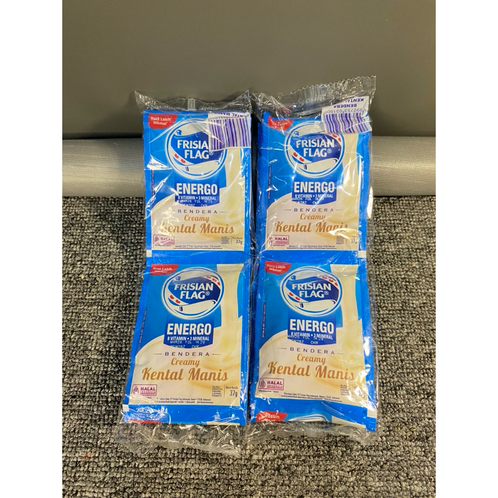 grosir SUSU KENTAL MANIS FRISIAN FLAG PUTIH @6 sachet