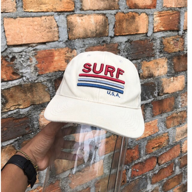 American US Flag Old Navy Surf Cream Official Hat