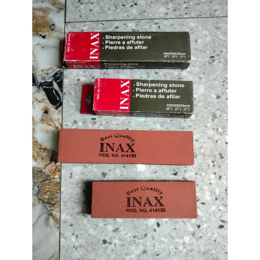 INAX/ BATU ASAH UKURAN 8/ BATU GOSOK PENGASAH PISAU - UNGKAL