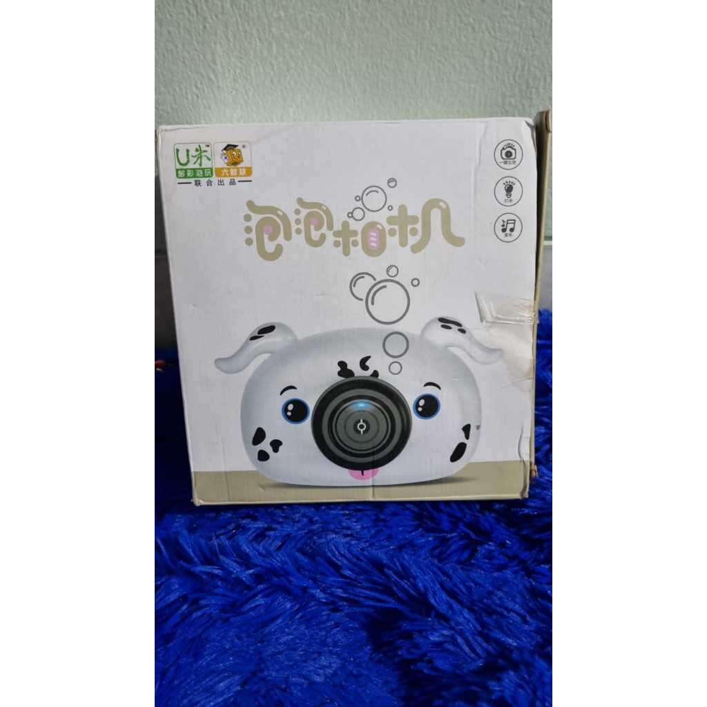 mainan kamera busa gelembung anak