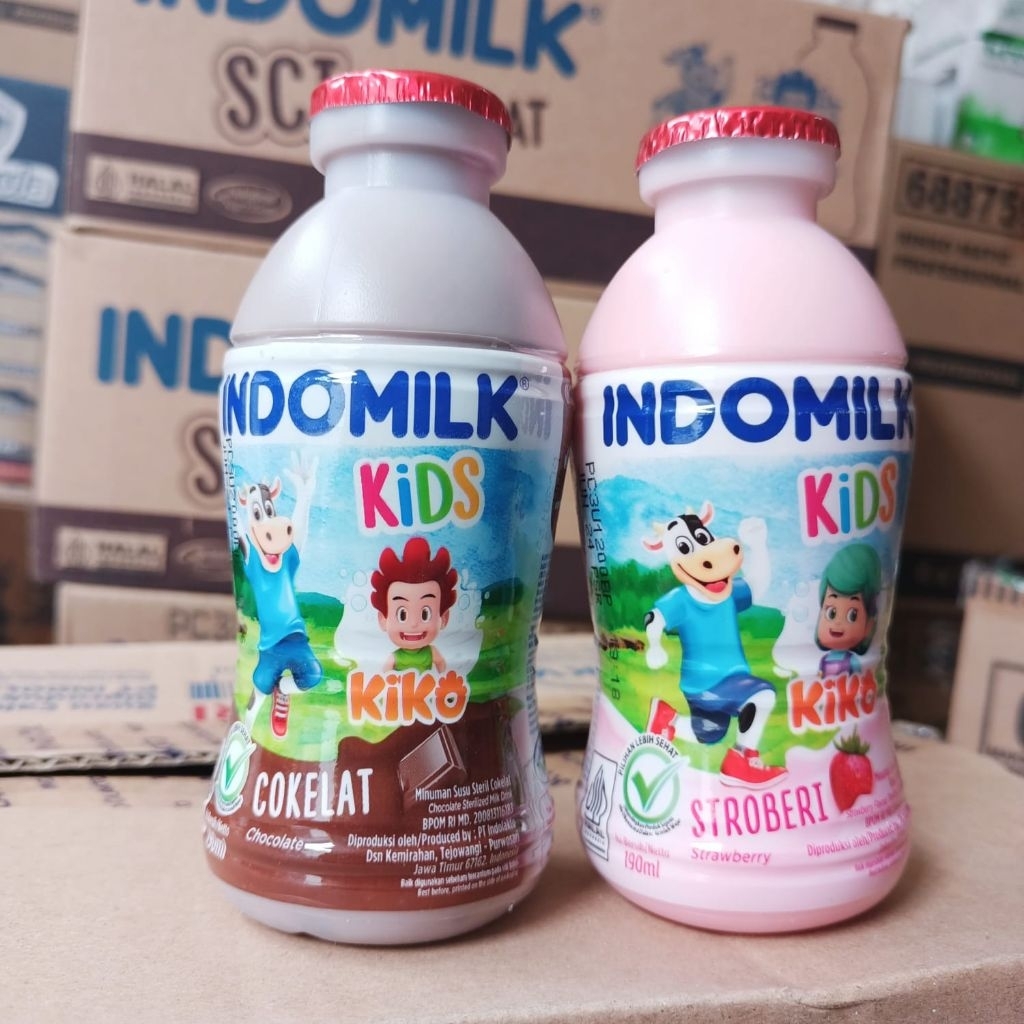 SUSU INDOMILK BOTOL KARTONAN 190 ML