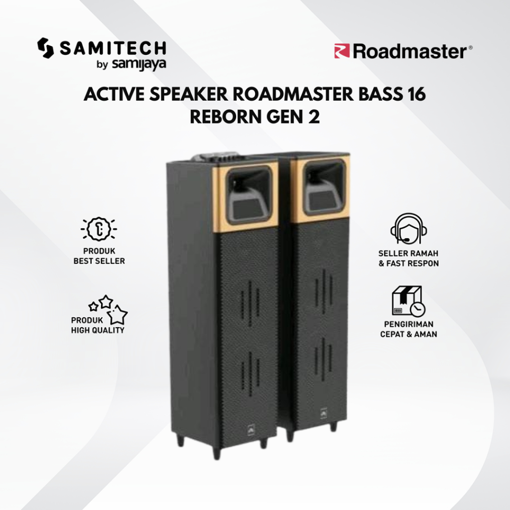 ACTIVE SPEAKER ROADMASTER BASS 16 REBORN GEN 2 BERAGARANSI RESMI