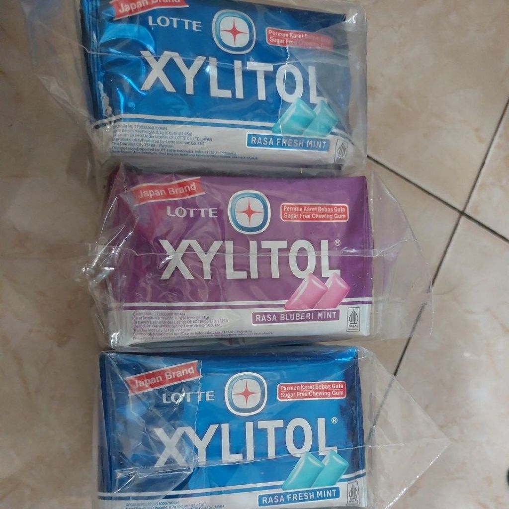 XYLITOL, Permen karet bebas gula