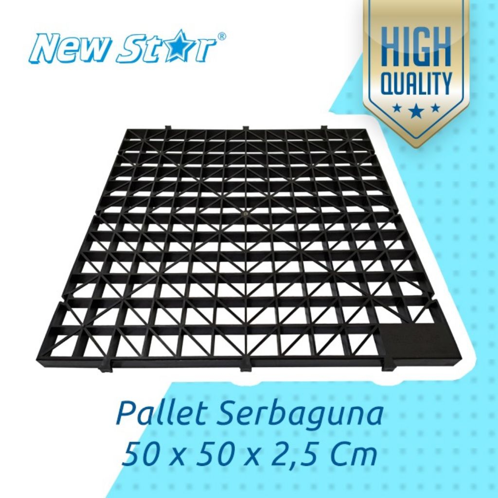 Alas Tatakan Kasur Springbed Pengganti Dipan Kayu Palet Plastik Kuat Anti Rayap Anti Air Banjir