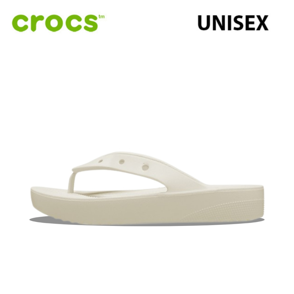 Sandal CrocsDewasa Classic Platform Flip Bone