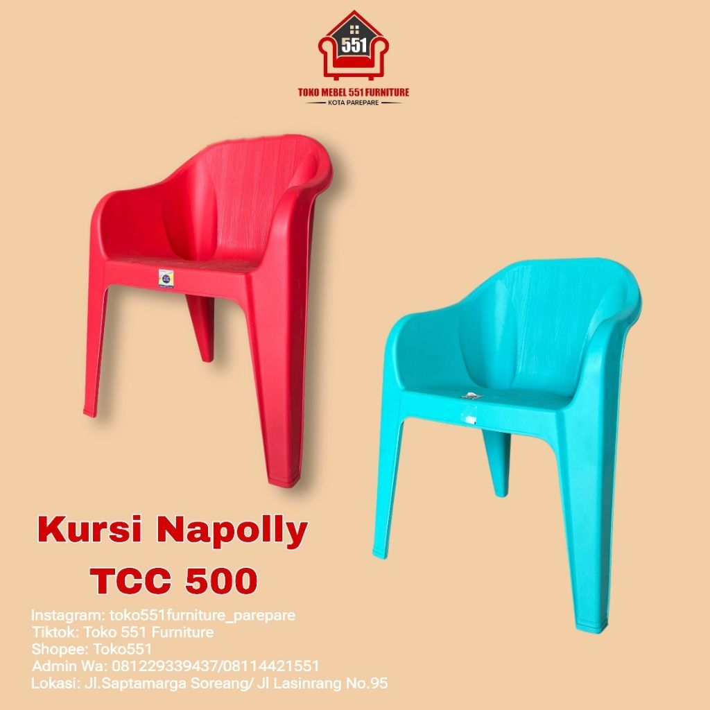 Kursi Napolly TCC 500
