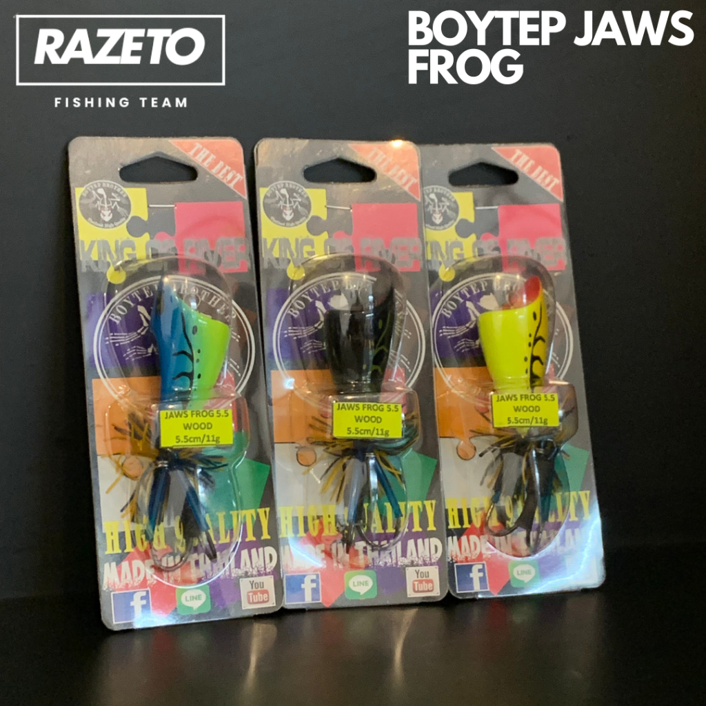 UMPAN JAWS FROG BOYTEP MADE IN THAILAND
