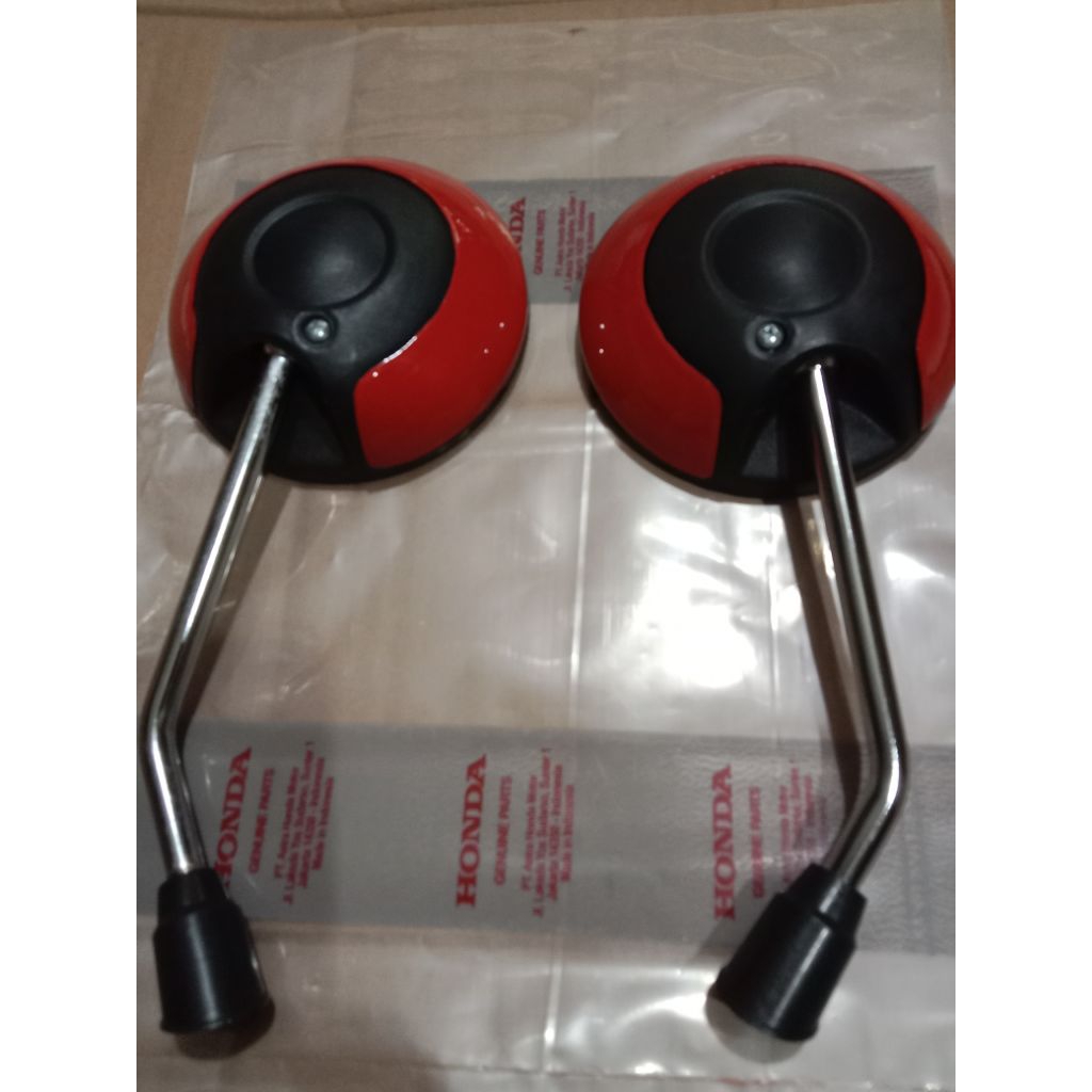 NEW SPION SCOOPY 2021 SAMPAI 2025 HARGA SEPASANG SEPION SCOOPY KACA SPION SCOOPY WARNA MERAH