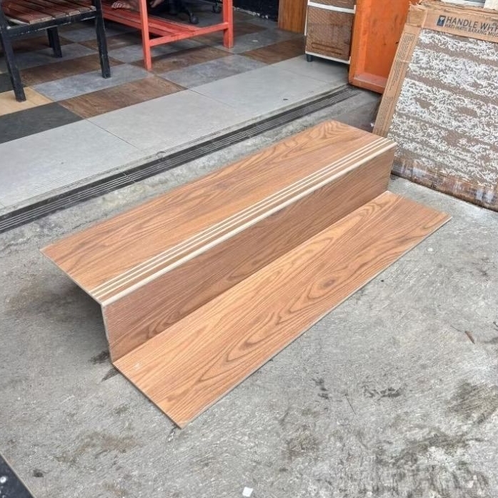 granit tangga custom motif kayu 120x30/120x20