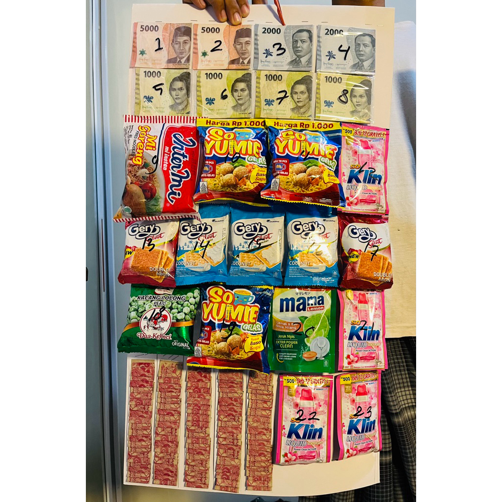 CABUTAN BERHADIAH, ISI 100 KUPON MAINAN ANAK ANAK