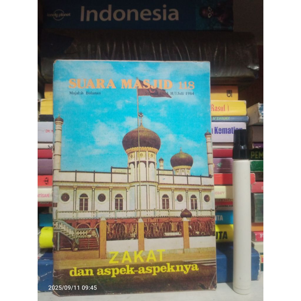 Zakat dan Aspek-aspeknya, Majalah Suara Masjid 118, Syawal 1404 H/1 Juli 1984