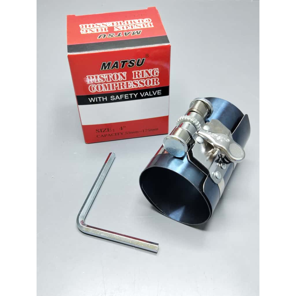 Alat Press Piston Ring Kompressor Compressor 4" Matsu