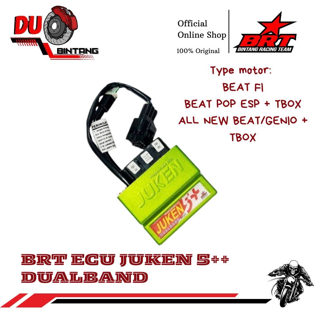 BRT ECU Juken 5++ Dualband Yamaha Vixion NVA NVL WR 155 Xabre XSR R15 VVA Byson MT 15 VVA