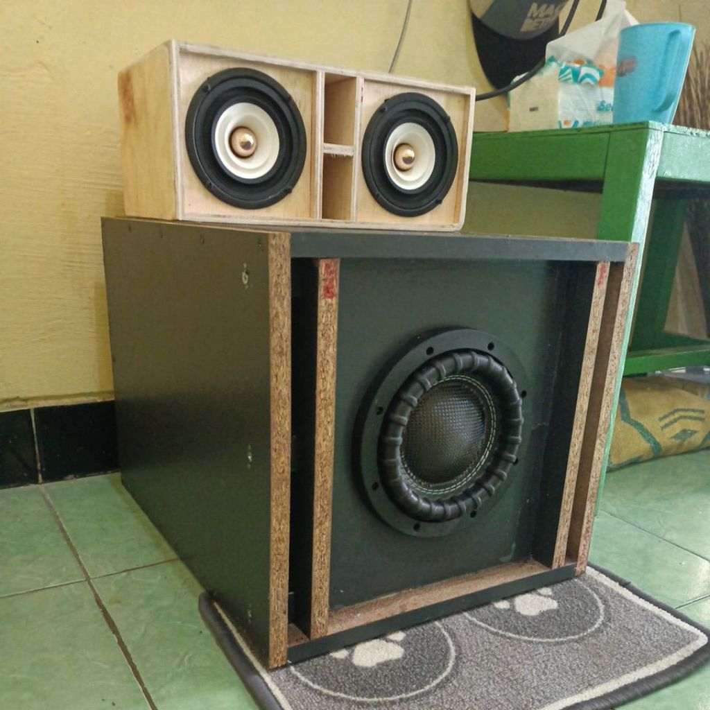 custom box speaker dan subwoofer 2-8 inch