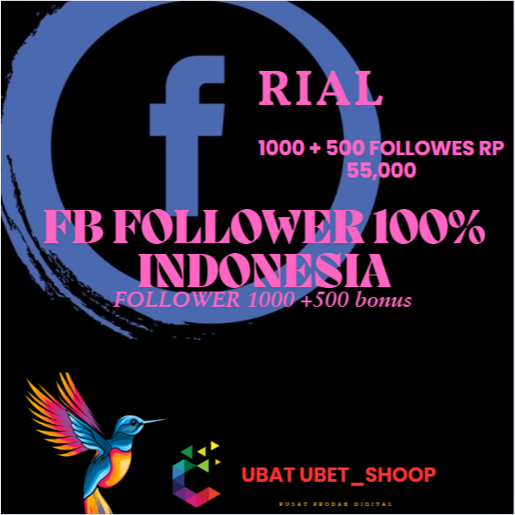 [PROMO] RE4L 4KTIF FB 100% 1000 + 500 FOLLOWER INDONESIA II FB PERM4NE BONUS 500 FOLLOWER
