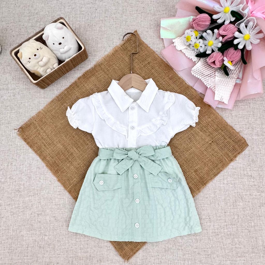 Setelan Bayi Perempuan - Setelan Rok Bayi Perempuan - Baju Bayi Perempuan 1 Tahun