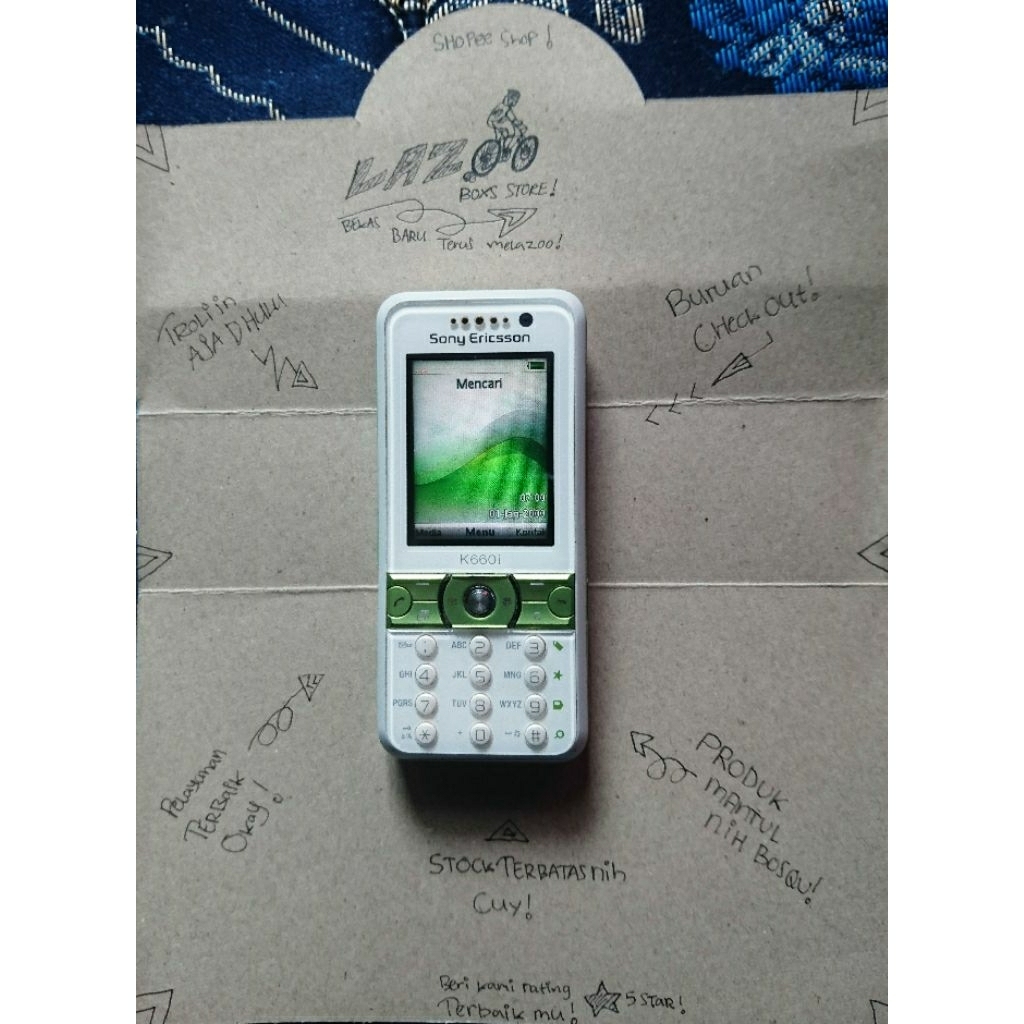 Sony Ericsson K660i (Bekas Normal) baca deskripsi