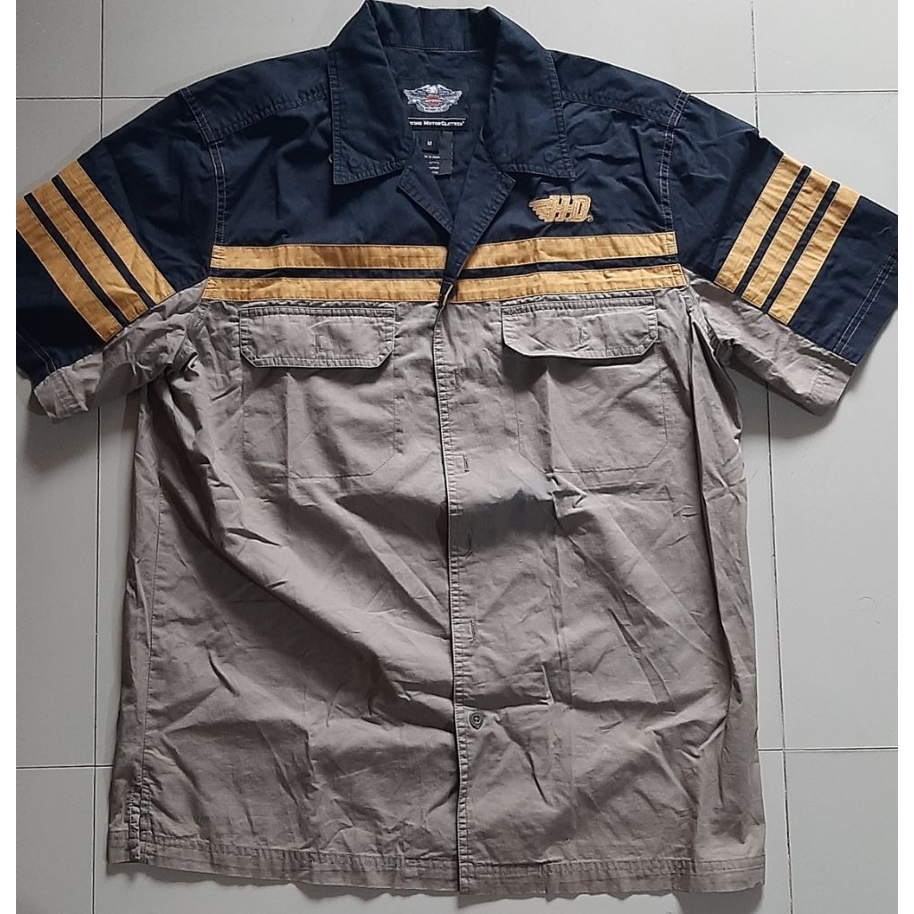Workshirt/kemeja Harley Davidson Original