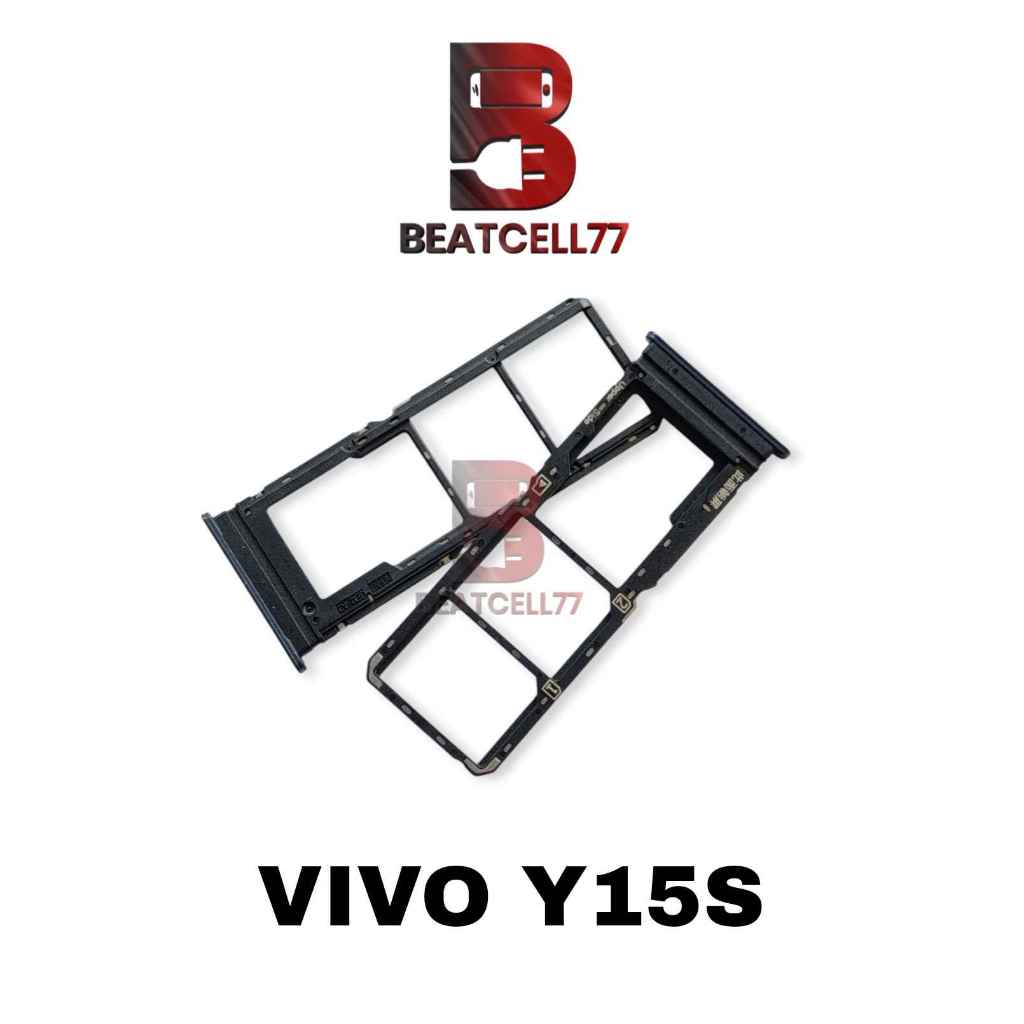 Simtray Vivo Y15S Tempat Kartu Slot Simcard