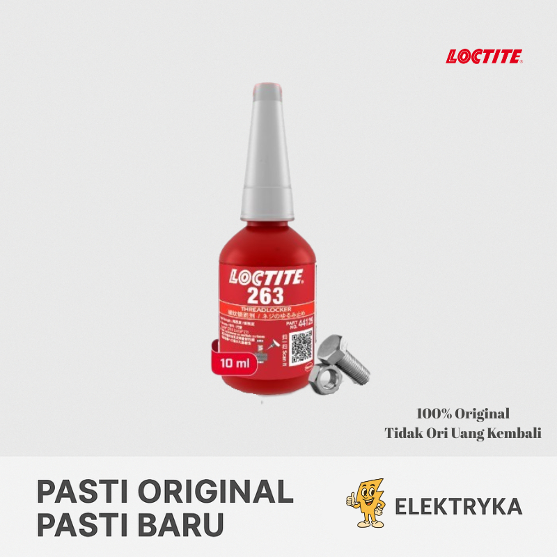Henkel LOCTITE 263 Threadlocker Lem Baut 10 ml