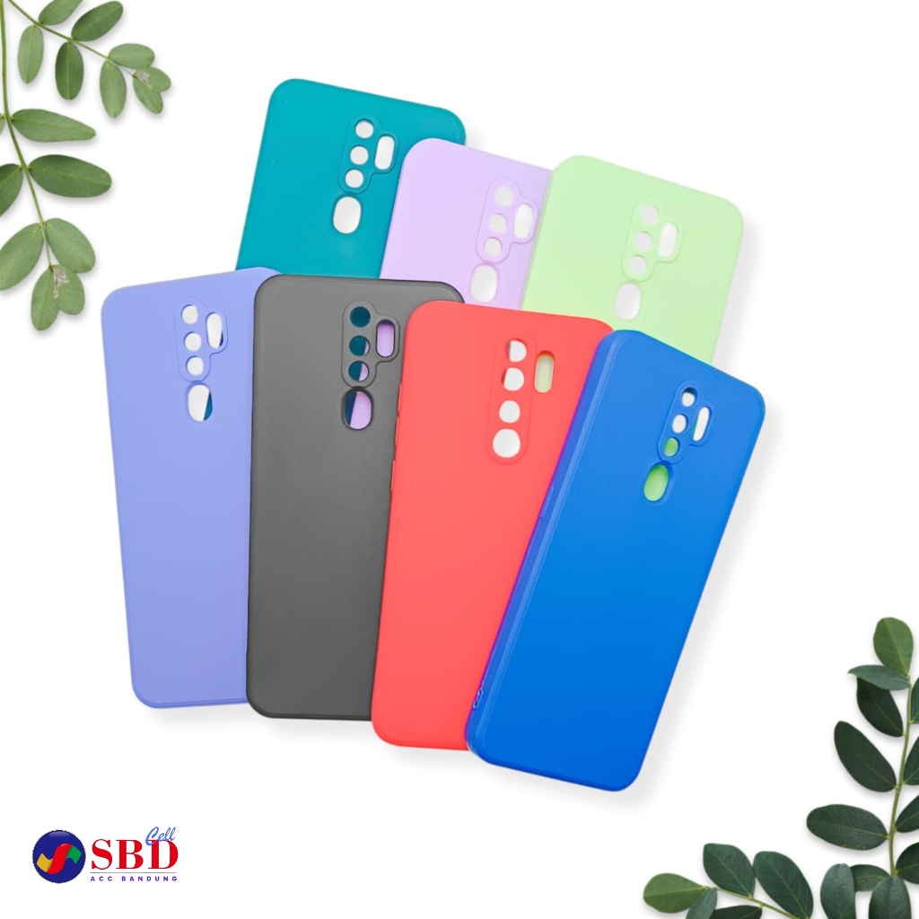Softcase Vogue NC Untuk Oppo A5 2020/A9 2020 Silicon Case Warna Bahan dalam Bludru Casing Anti Noda 